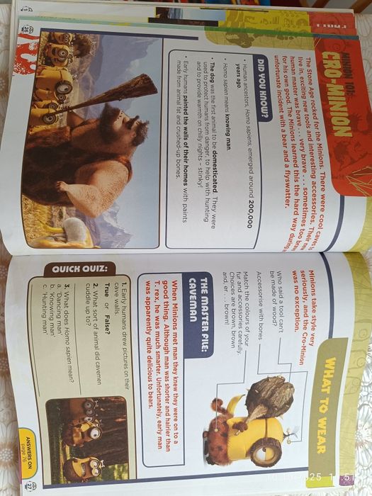 Blaze ; Minions activity books. Блейз и Миньоните книги-игри