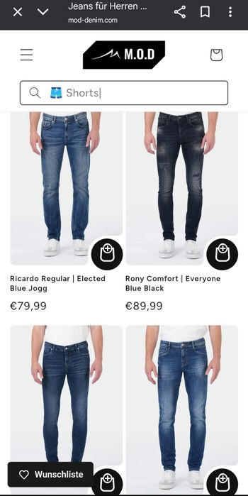 Blugi Bărbați M.O.D. Miracle of Denim - Ricardo Slim New