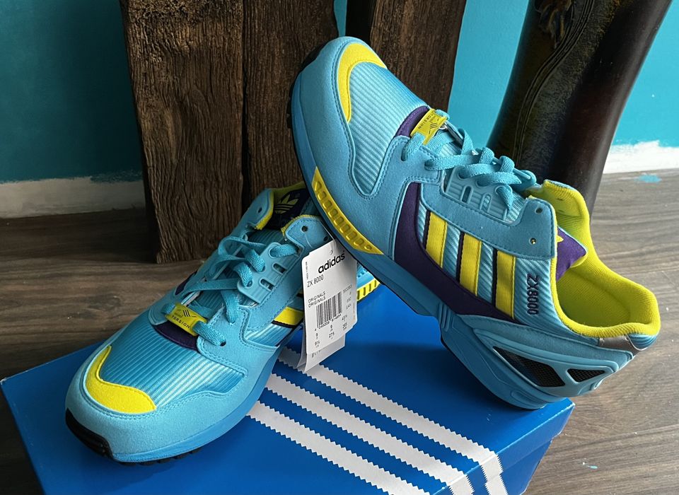 Adidas Torsion ZX8000 aqua blue