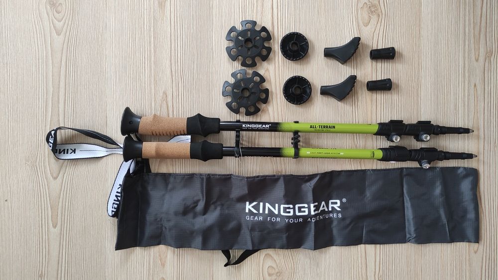 Туристически щеки Kinggear Aeris Green