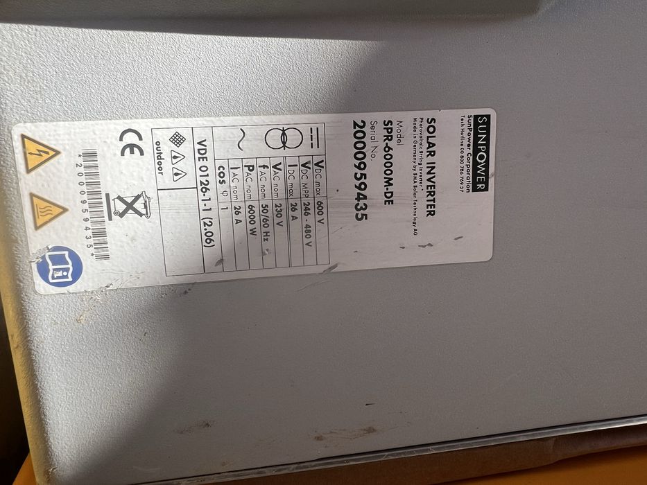 Vand invertoare SMA ON-GRID 30 de bucati sunt si noi si folosite