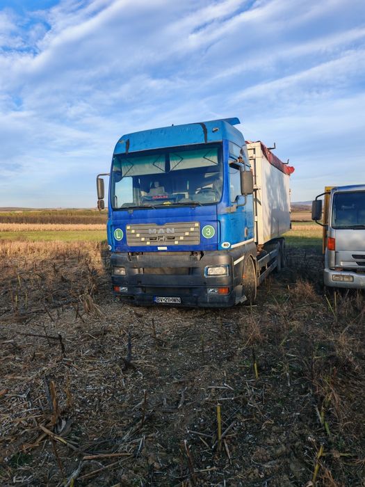 Camion Man tga transport cereale schimb cu îngrășăminte