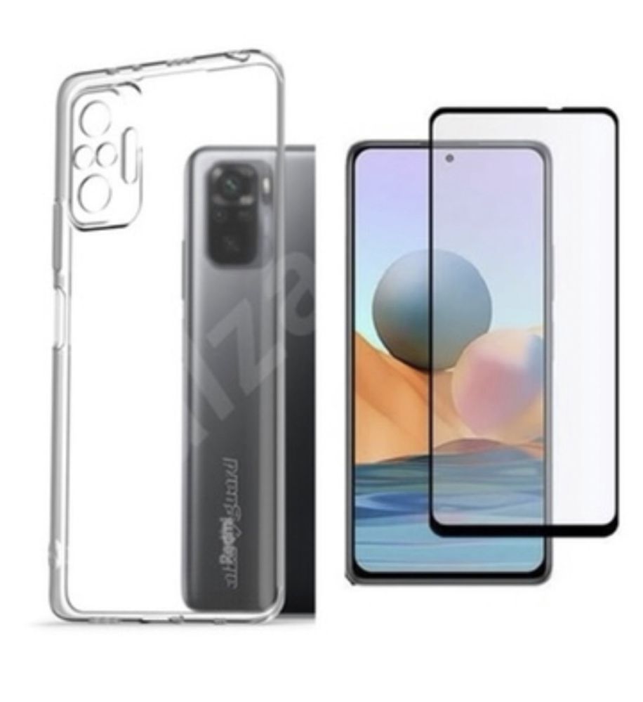 XIAOMI 11T/12/13C LITE PRO Husa Silicon Camera Safe si Folie Sticla 9D