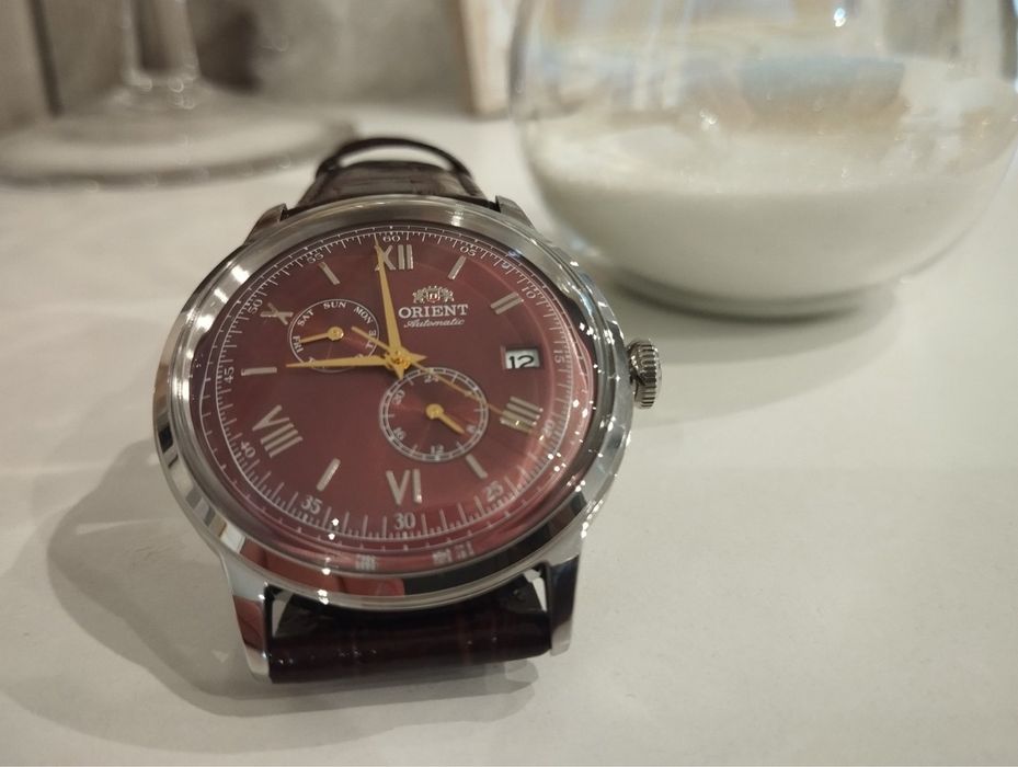Orient Bambino 40,5mm RA-AK0705R Classic Automatic Bordeaux