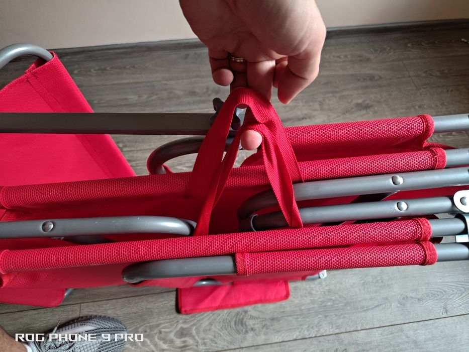 Șezlong portabil pliabil plaja piscina