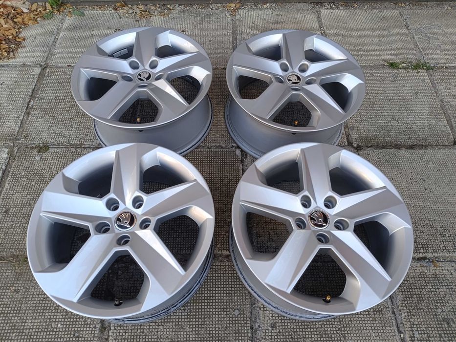 ОРИГИНАЛНИ джанти 17 ' 5x112 SKODA OCTAVIA / Шкода Октавия 57,1 ЕТ51