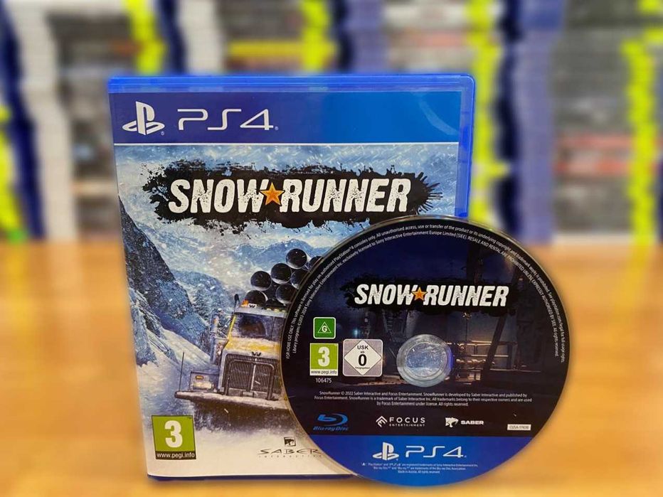SnowRunner PS4/PS5 СноуРаннер Пс4 Большой Выбор Игр