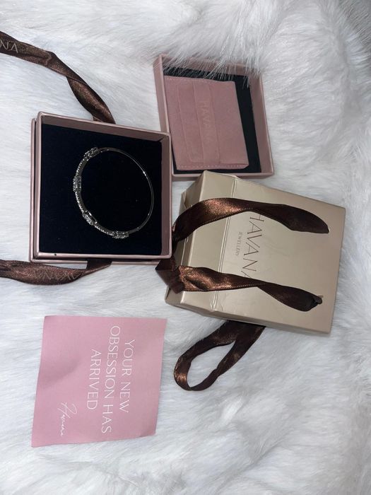 Bratara cu pietre swarovski placata cu argint 925