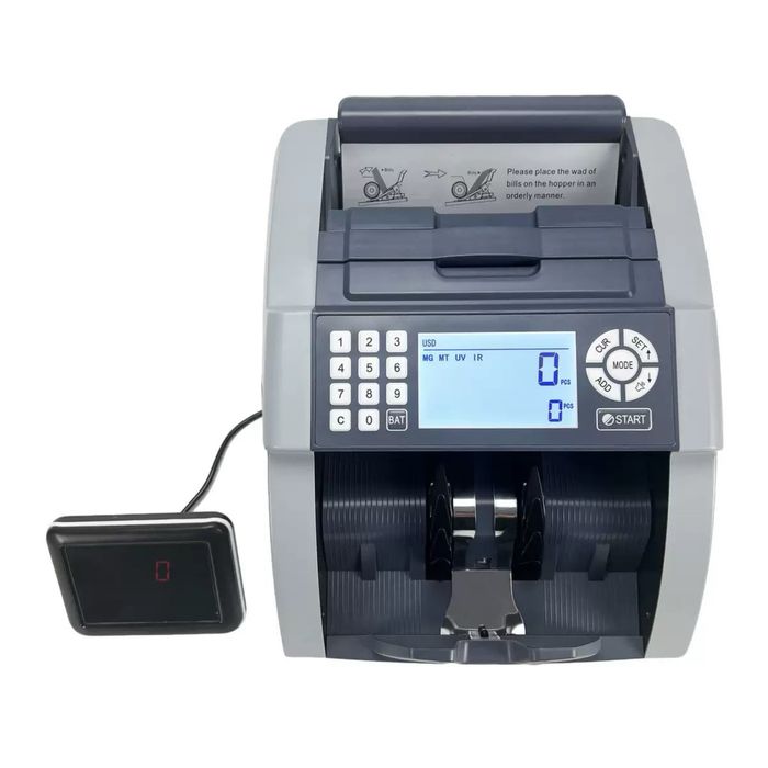 Счетчик банкнот машинка KUZHUMA KZ-1010