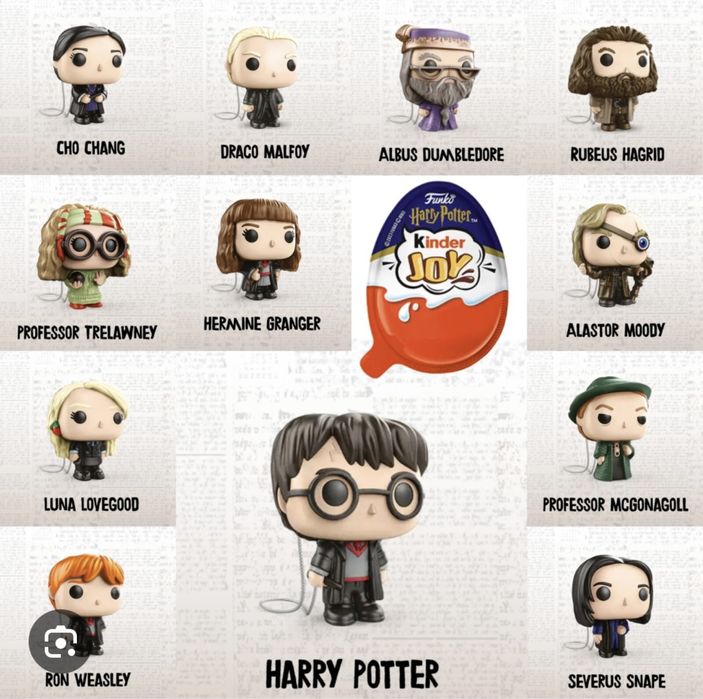 Colectie pop Harry Potter seria 1 Kinder