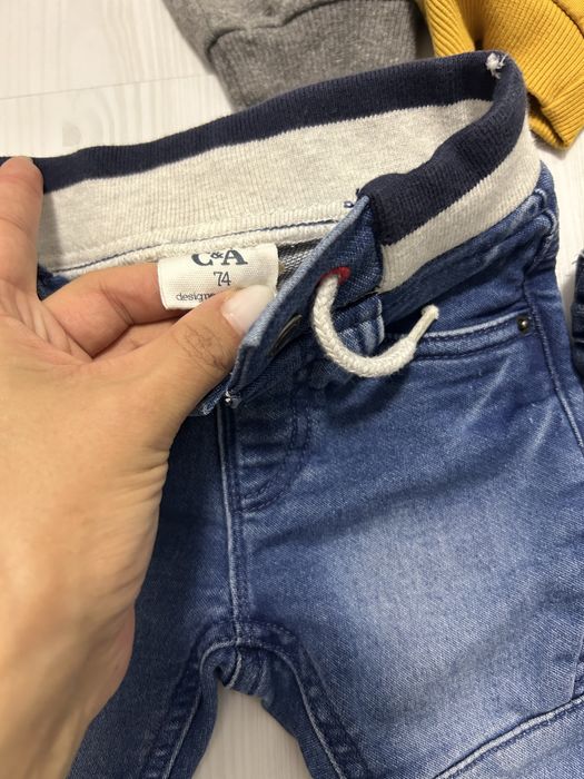 Lot trening, pantaloni sport si blugi marimea  6/9 luni(74)