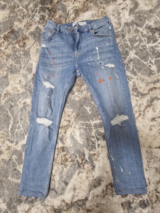 Blugi cu Picatele Bershka