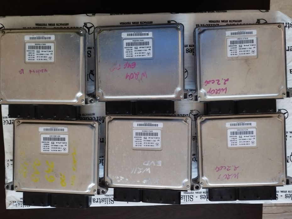 ECU модули Delphi OM646 за Mercedes C class W204 E class W211