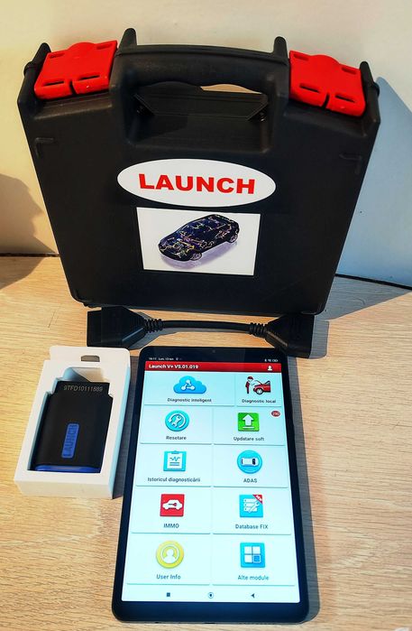 Noua interfata Launch X431 DriveScan V+ Romana, 37 Functii Speciale
