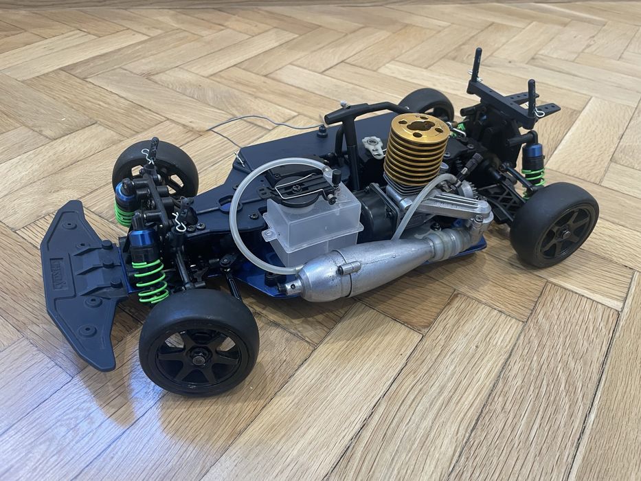 Kyosho pureten gp alpha nitro rc (радиоуправляема кола)