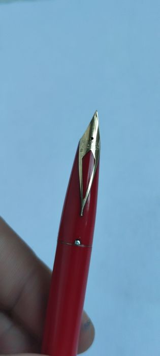 Stilou Sheaffer Triumph Imperial penita electroplacata aur 23k