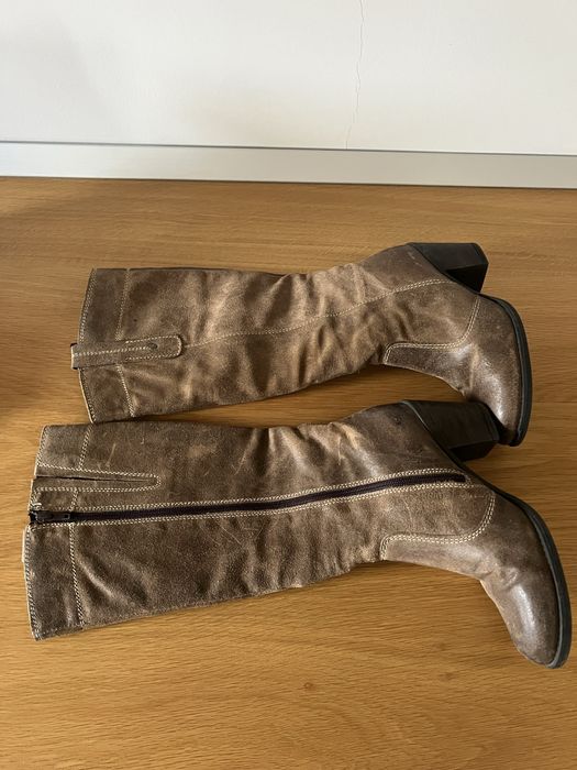 Cizme din piele naturala mar 38