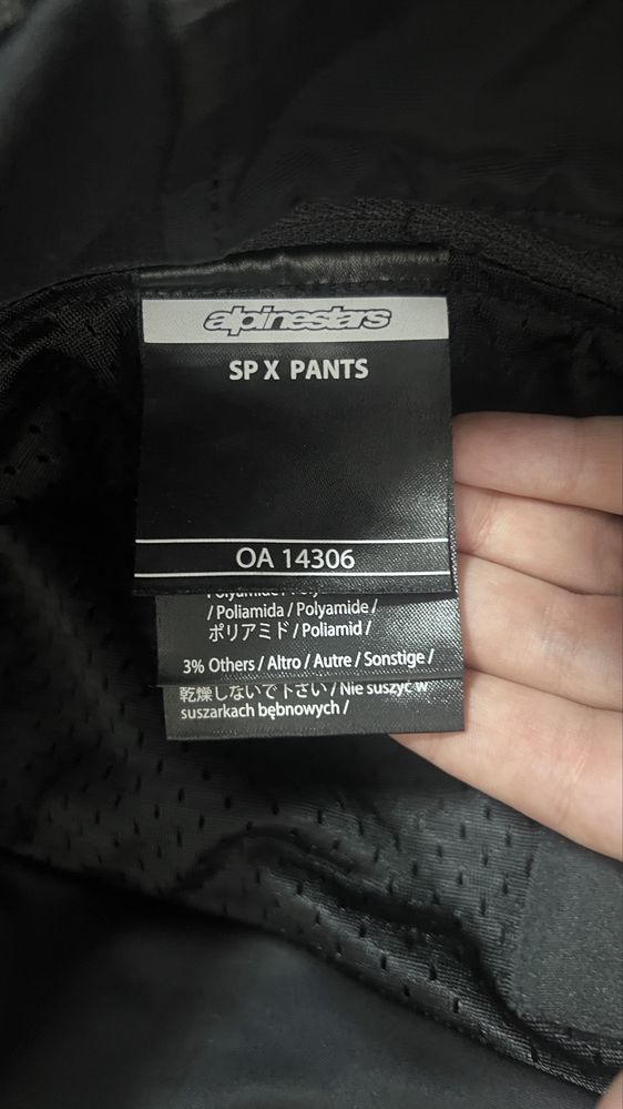 pantaloni alpinestars sp x 52/L