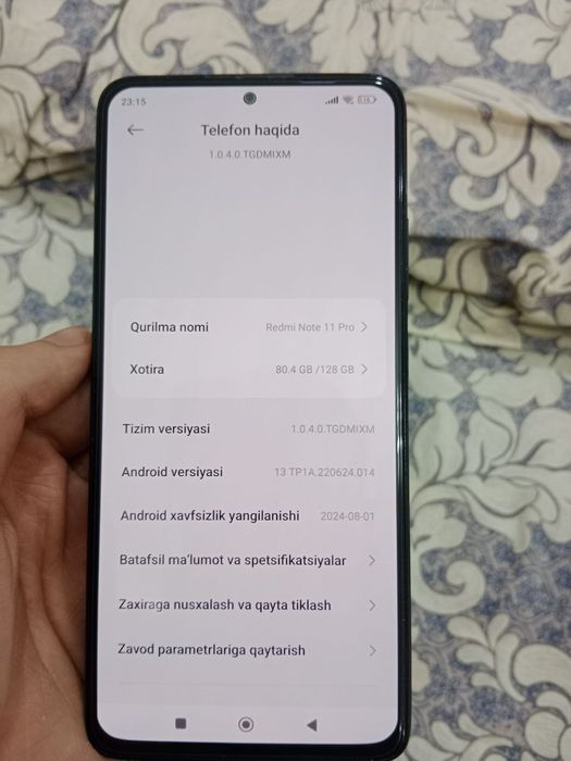 Redmi Not 11 pro