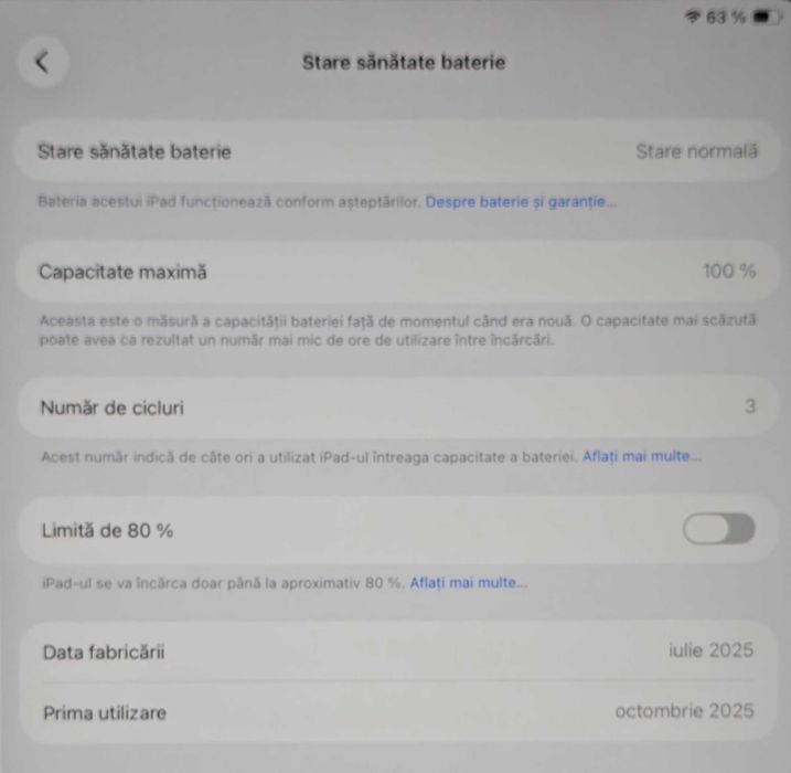 iPad Air 13", M3 (2025), 256GB, Wi-Fi + Cellular, Space Grey, nou