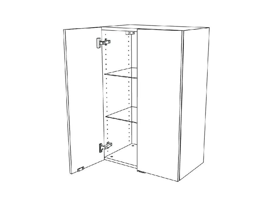 NOU - Dulap baie suspendat deja montat, 90 x 60 x 36 cm