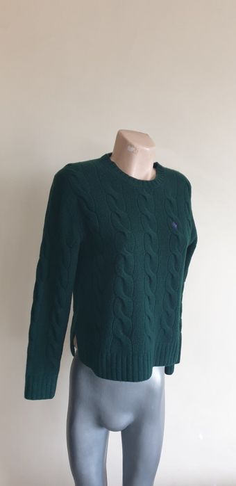 POLO Ralph Lauren Cable Wool / Cashmere Knit  M НОВО ОРИГИНАЛ  Пуловер