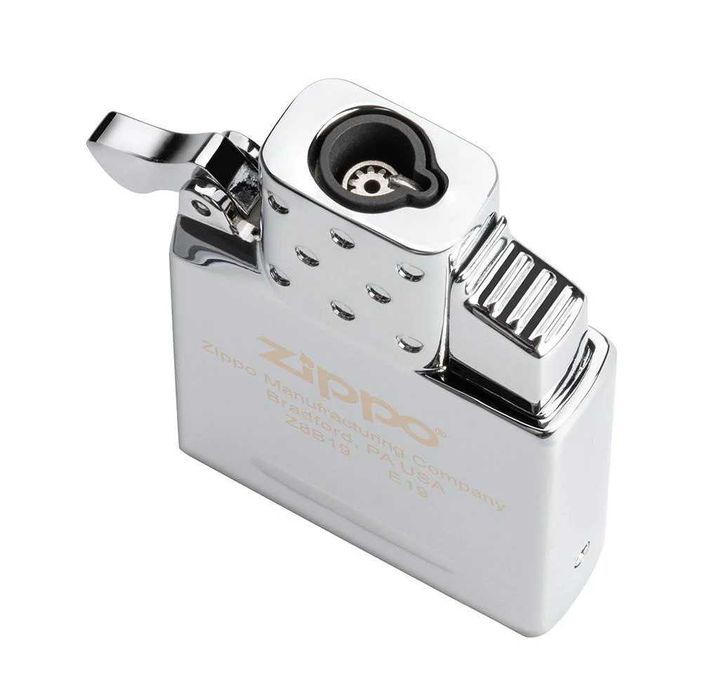 Bricheta Zippo SingleTorch Butane Lighter Gaz Model Z8A19 Silver