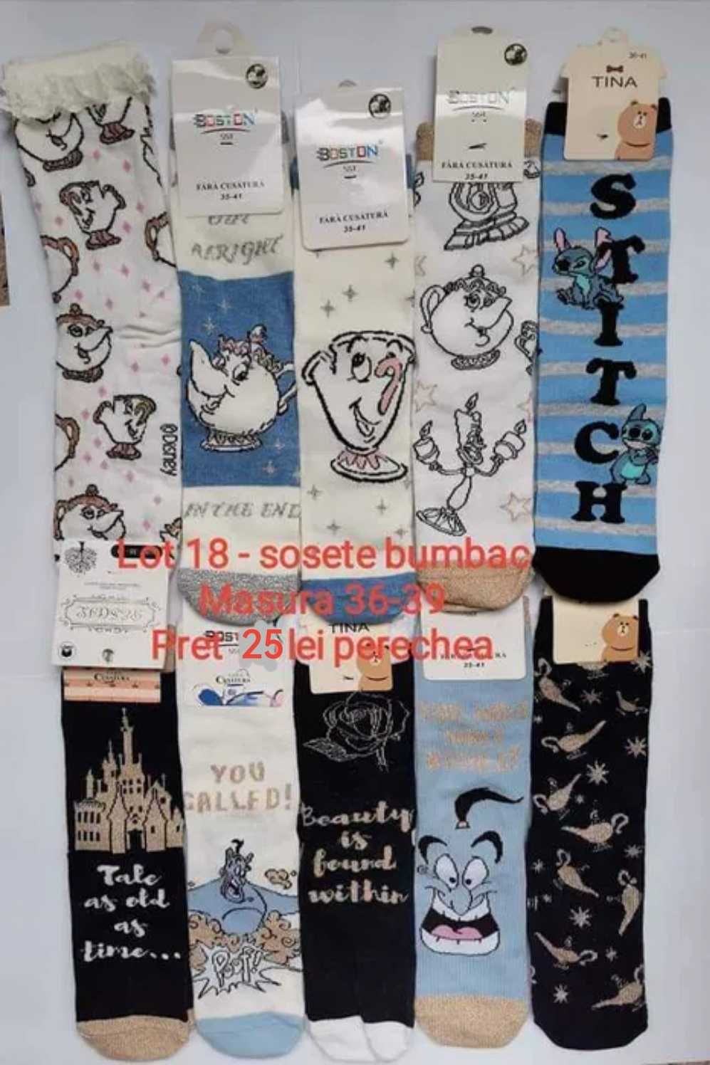 Sosete ciorapi lungi bumbac unisex dama barbati Cadou Craciun
Cadou Cr
