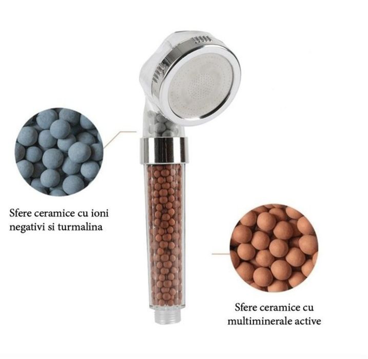 Душ слушалка с турмалин