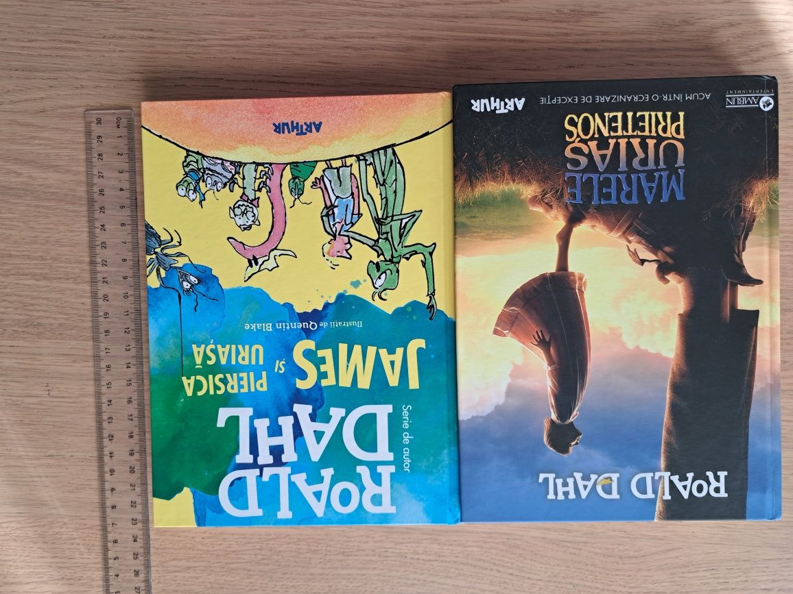 2 cărți Roald Dahl editura Arthur