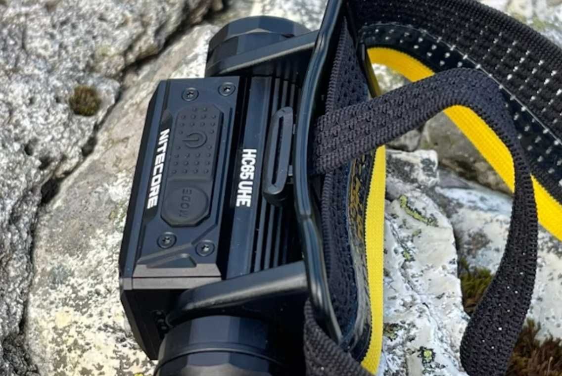 Фонарь налобный NITECORE HC65 UHE, Nitecore HC60 UHE