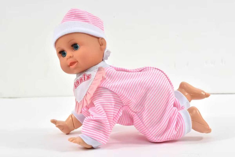 Пълзящо бебе кукла