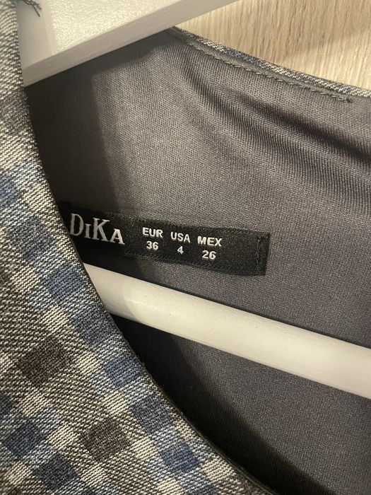 Сукман DIKA каре в сивата гама