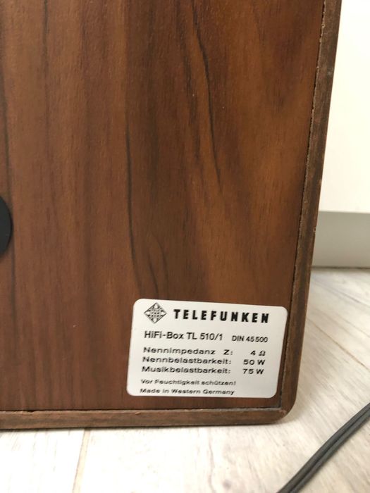 Boxe Telefunken impecabile