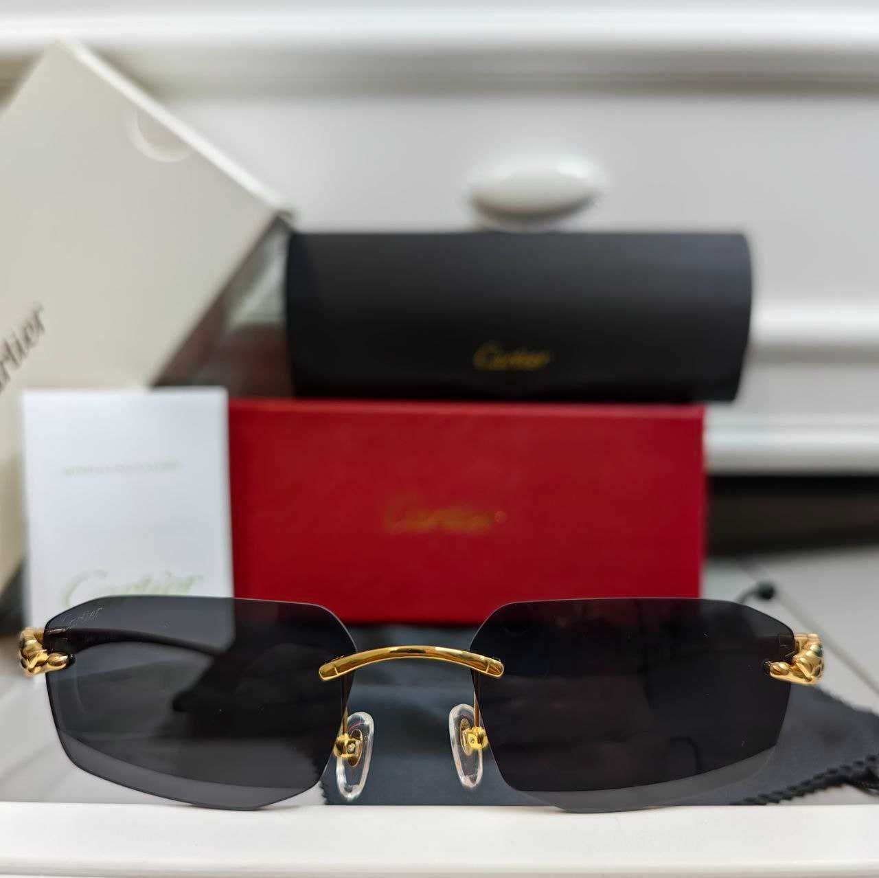 Слънчеви очила Cartier CT0474S GOLD