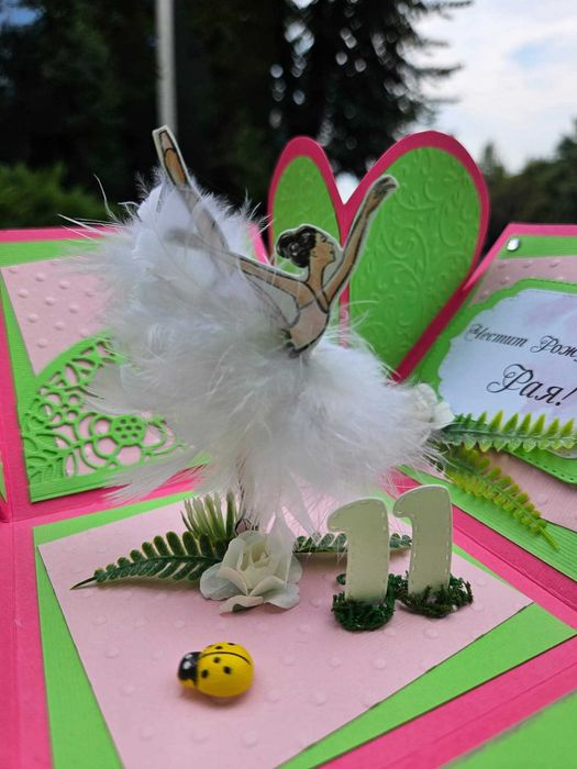 Експлодираща кутия за кръщене и рожден ден