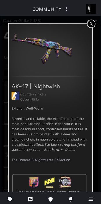 Продам скин в кс2