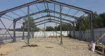 Vand structuri din metal la doar 35 de euro mp stocuri