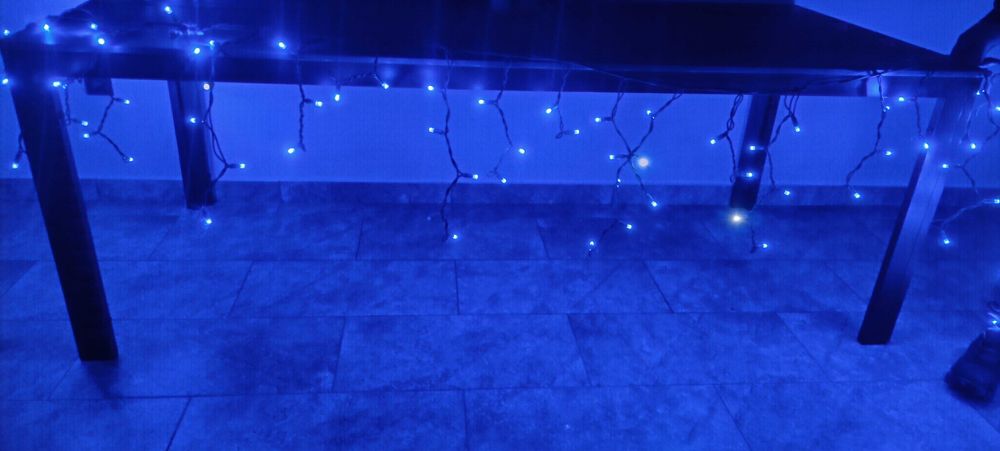 Instalatie turturi Craciun, Hoff Net, 108 + 12 LED-uri 31.5 metru