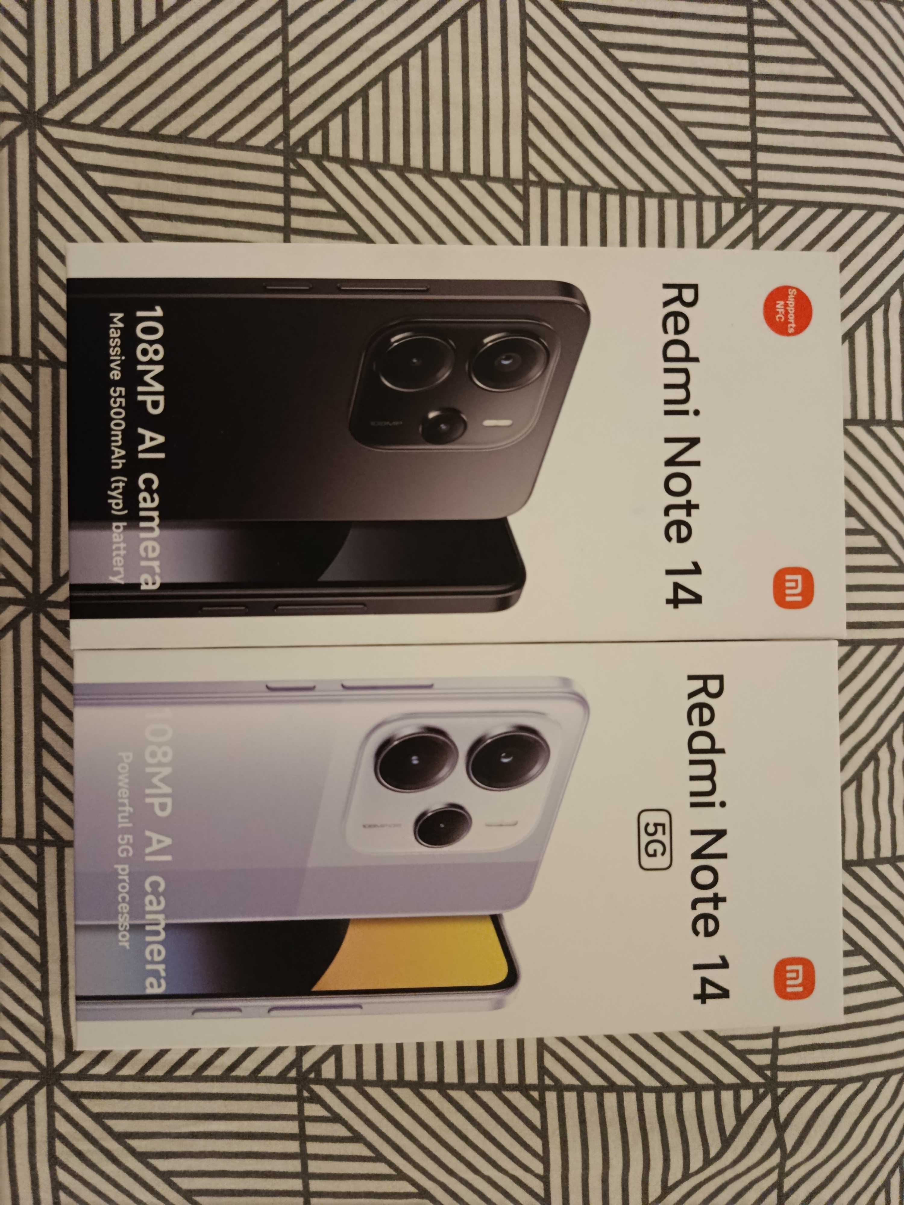 Redmi Note 14 5G и Redmi Note 14