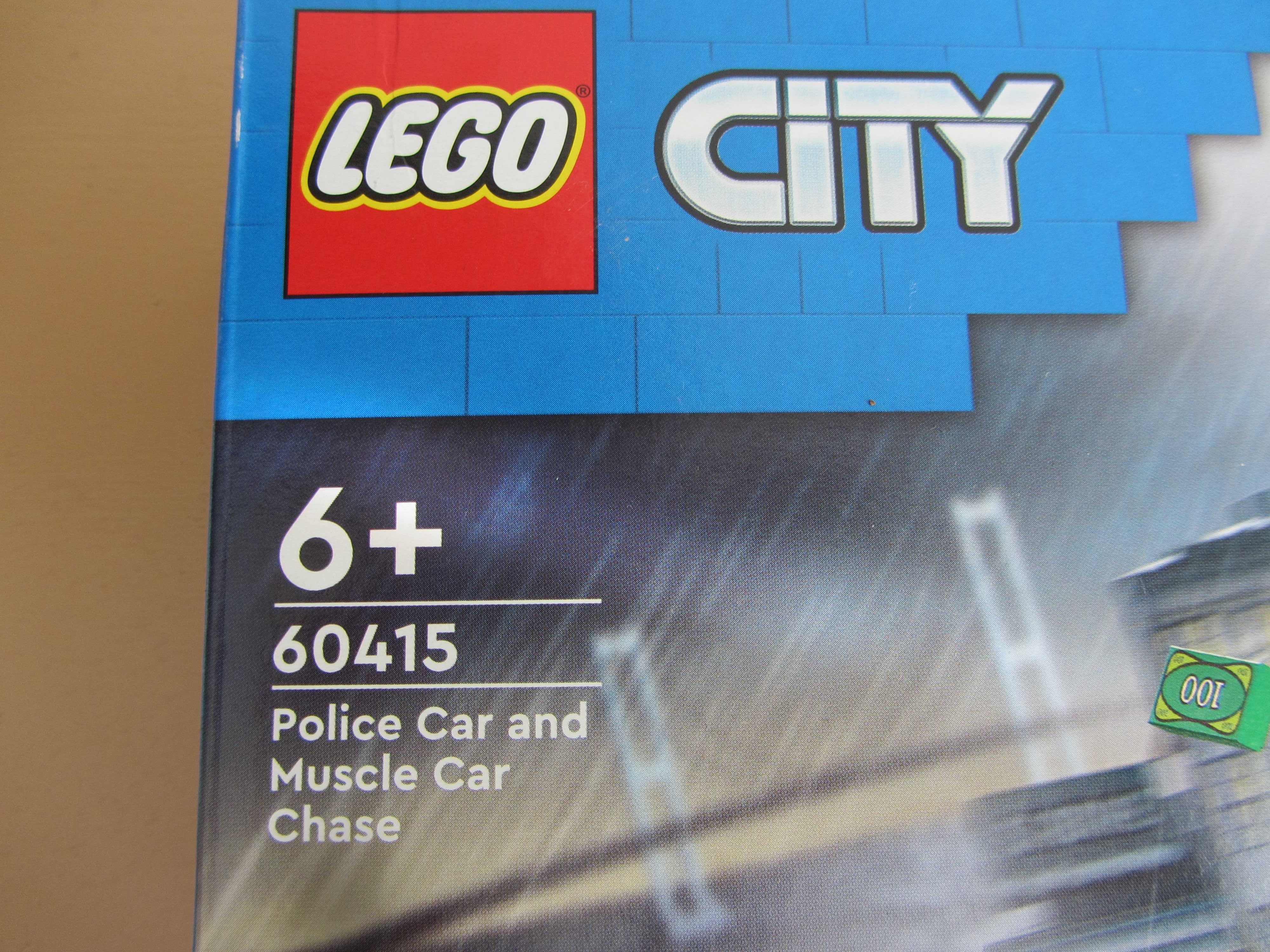 LEGO CITY Преследване с полицейска кола 60415