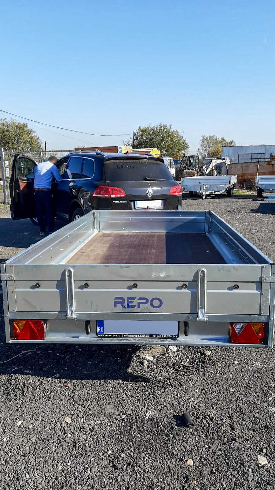 Remorca REPO noua 750 kg apicola auto atv moto carte RAR