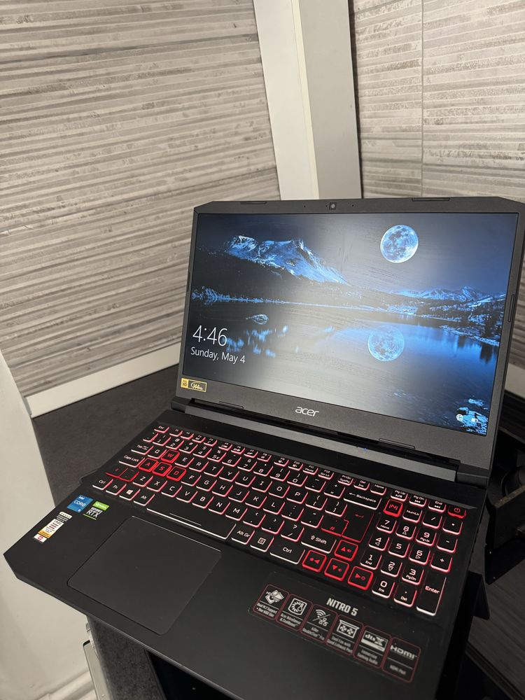 Laptop Acer nitro5 gaming i5 rtx3050ti