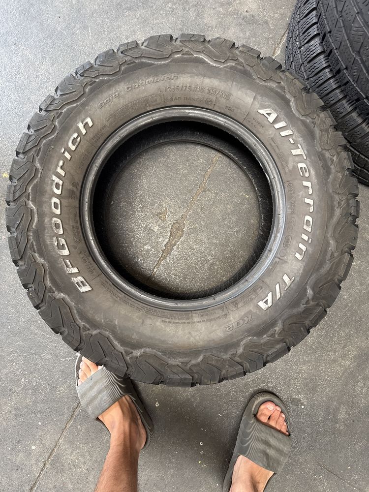 235/75/15 BFGoodrich T/A