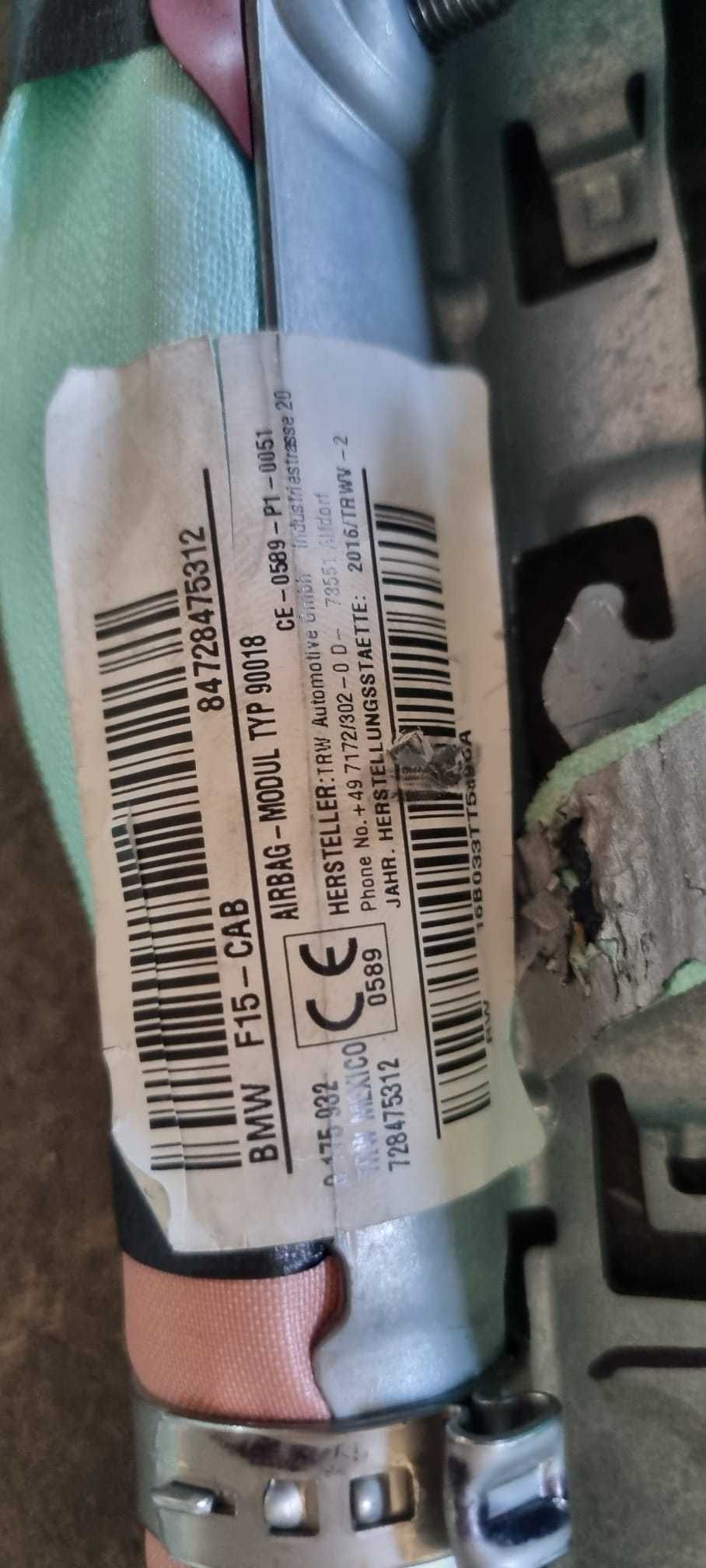 Cortine cortina airbag stanga dreapta set BMW X5 F15