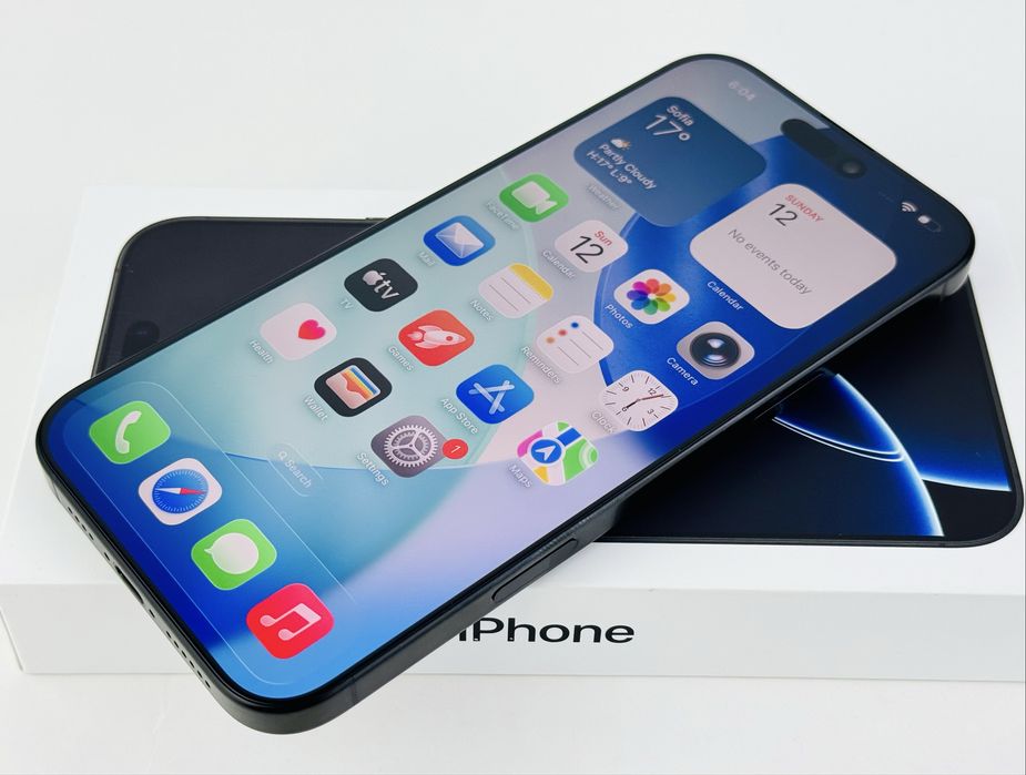 НОВ! Apple iPhone 16 Pro Max 256GB Black Titanium Гаранция!