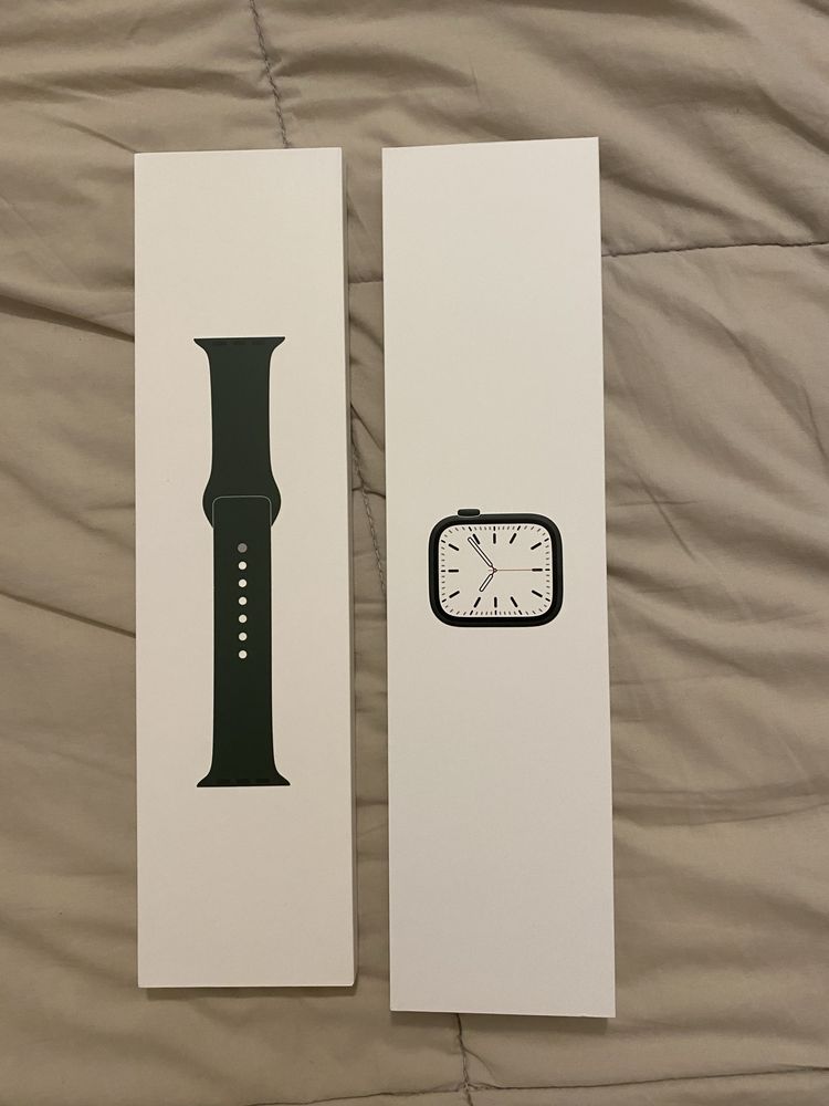 Apple watch serie 7 green 41 mm