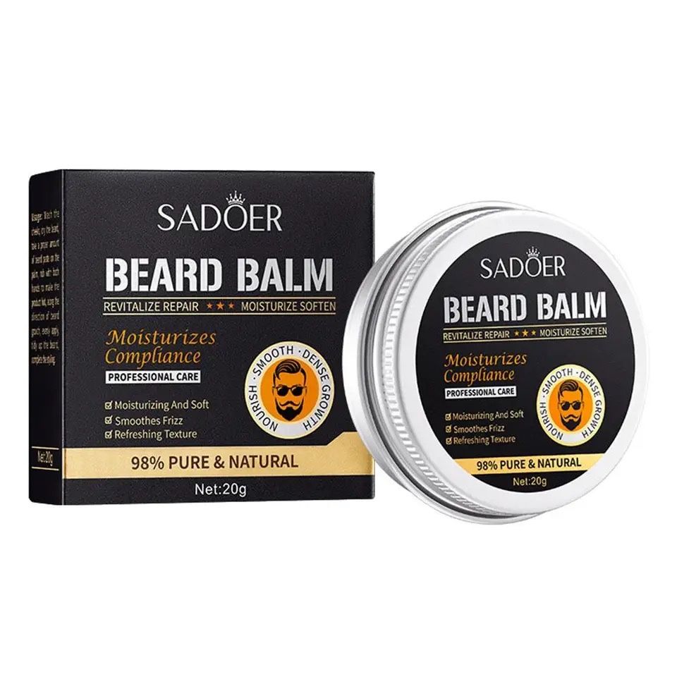 Balsam de Barba SADOER Natural 98% - Ingrijire Premium