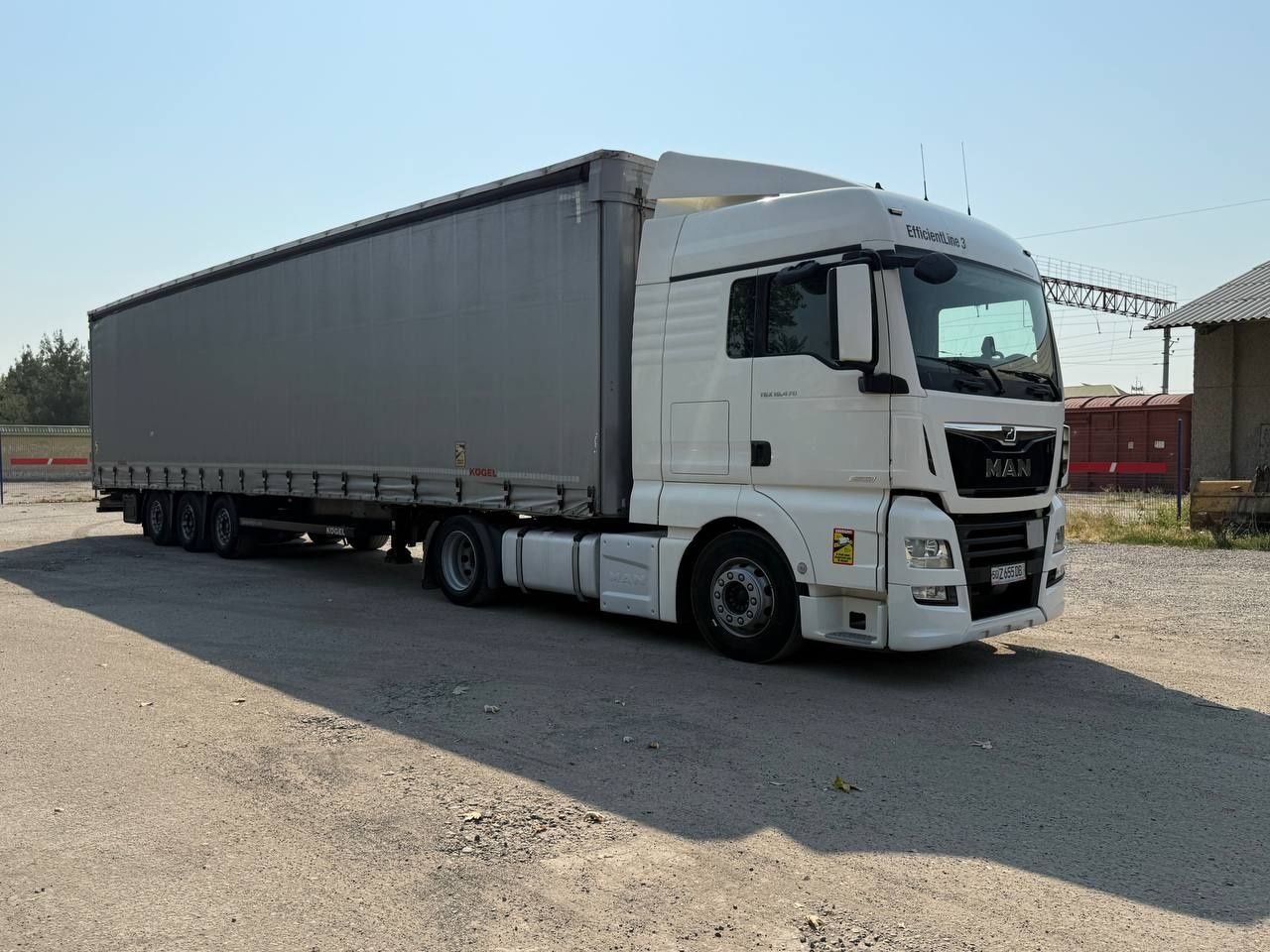 MAN TGX EURO 6 + KOGEL прицеп саф мост лентайка сотилади