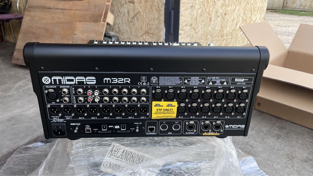 Звук, midas m32r,electro voice,dynacord,динакорд микшер